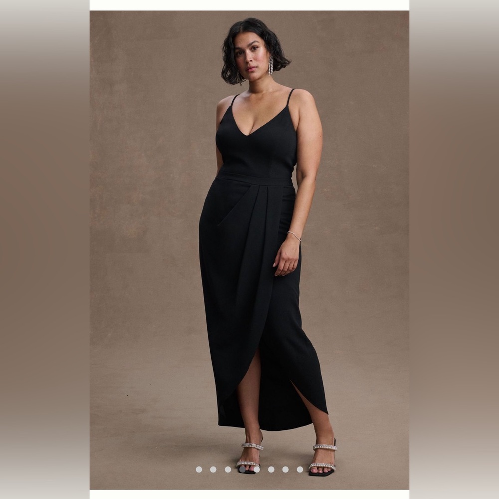 Fantastic BHLDN crepe hi low dress. Worn once!